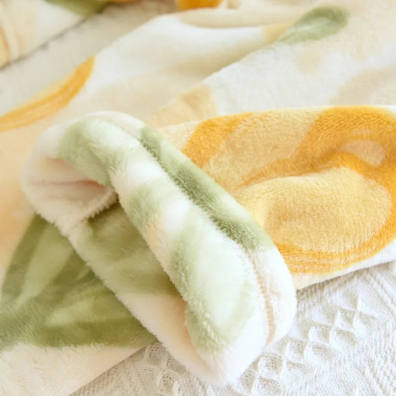 Thick Flannel Pajama Set – Winter Warmth Redefined