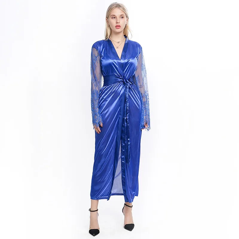 Sexy Long Polyester Nightdress